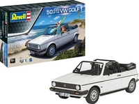 Revell Geschenkset "50 Years of VW Golf 1" Revell Modellbausatz mit Basiszubeh&ouml;r