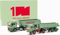 HERPA 316699, HERPA 316699 1:87 Set / MAN TGS TM Schmitz Rundmulden-Sattelzug...