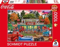 SCHMIDT SPIELE 57597, SCHMIDT SPIELE 57597 Erwachsenenpuzzle 1000 Teile Coca Cola -