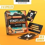 DENKRIESEN SL3013, DENKRIESEN SL3013 Stadt Land Vollpfosten - Das Kartenspiel -