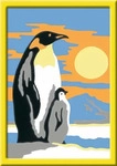 RAVENSBURGER 28466, RAVENSBURGER 28466 Malen nach Zahlen S&uuml;&szlig;e Pinguine
