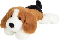 HERMANN TEDDY 91984, HERMANN TEDDY 91984 Schlenkerhund dreifarbig 29 cm