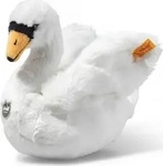 STEIFF 075544, STEIFF 075544 Teddies for tomorrow Schana Schwan 20 cm weiss