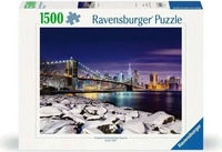 RAVENSBURGER 12000734, RAVENSBURGER 12000734 Puzzle 1500 Teile Winter in New...