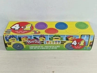 HASBRO Play-Doh F7368EU4, HASBRO Play-Doh HASBRO F7368EU4 Play-Doh Schulbus 5er-Pack,