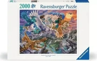 RAVENSBURGER 12000806, RAVENSBURGER 12000806 Puzzle 2000 Teile Auf dem Pegasus durch