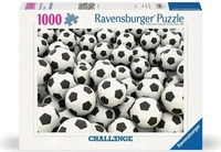 RAVENSBURGER 12000615, RAVENSBURGER 12000615 Puzzle 1000 Teile Fu&szlig;ball Challenge
