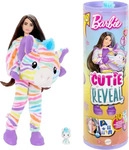 BARBIE HRK39, MATTEL HRK39 Barbie Cutie Reveal Barbie Color Dream Series - Zebra mit