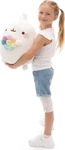 NICI 61166, NICI 61166 Kuscheltier MOLANG mit Regenbogenblume 48 cm