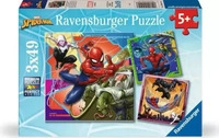 RAVENSBURGER 12004115, RAVENSBURGER 12004115 Kinderpuzzle 3 x 49 Teile Marvel