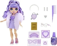 MGA 121404-EUC, MGA 121404-EUC Rainbow High Creative Crystals Fashion Doll- Violet