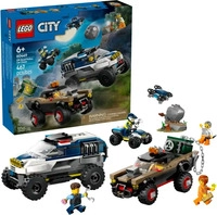 LEGO CITY 60449, LEGO City 60449 Verfolgungsjagd im Polizeigel&auml;ndewagen