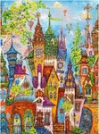 HEYE 300111, HEYE 300111 Puzzle 1000 Teile Red Arches