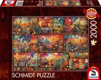 SCHMIDT SPIELE 59745, SCHMIDT SPIELE 59745 Puzzle 2000 Teile Genussvolle Auszeit, Auf