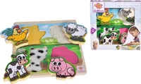 EICHHORN 100003687, EICHHORN 100003687 F&uuml;hl-Puzzle mit Stoff, 5-tlg.