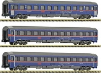 FLEISCHMANN 6260084, FLEISCHMANN 6260084 N 3-tlg. Set: Eurofima-Wagen...