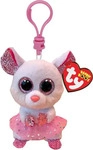 TY 35246, TY 35246 NINA MOUSE WITH TUTU - BOO - KEY CLIP