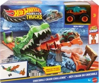 HOT WHEELS JJN45, HOT WHEELS JJN45 Monster Trucks Krokodil Crash Challenge