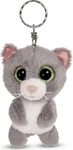 NICI 48692, NICI 48692 Schl&uuml;sselanh&auml;nger GLUBSCHIS Katze grau Felinja 9cm