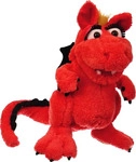 LIVING PUPPETS W469, LIVING PUPPETS W469 Handspieltiere Drache Elsa