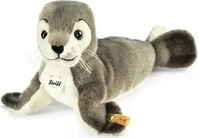 STEIFF 063114, STEIFF 063114 Robby Seehund 30 cm grau/wei&szlig;