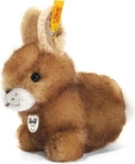 STEIFF 080081, STEIFF 080081 Hoppel Hase 14 cm braun gespitzt