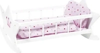 GOKI 51809, GOKI 51809 Puppenwiege mit Bettzeug