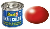 REVELL 32330, REVELL 32330 Email Color Feuerrot, seidenmatt, 14 ml, RAL 3000,
