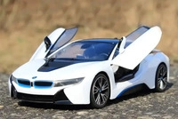 JAMARA 404571, JAMARA 404571 BMW I8 1:14 wei&szlig; T&uuml;r fernbedienbar 40Mhz