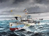 REVELL 05132, REVELL 05132 1:144 HMCS SNOWBERRY