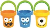 GOWI 558-16, GOWI 558-16 Lustige Monster Eimer - 3 teiliges Set im Netz