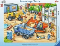 RAVENSBURGER 06120, RAVENSBURGER 6120 Kinderpuzzle Gro&szlig;e Baustellenfahrzeuge