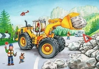RAVENSBURGER 07802, RAVENSBURGER 7802 Kinderpuzzle Bagger und Waldtraktor