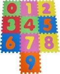 KNORRTOYS 21001, KNORRTOYS 21001 Puzzlematte Zahlen 0-9 / 10-teilig