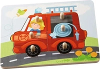 HABA 302536, HABA 302536 Greifpuzzle Feuerwehr