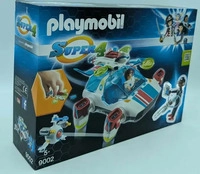 PLAYMOBIL SUPER 4 9002, PLAYMOBIL SUPER 4 PLAYMOBIL 9002 FulguriX mit Agent Gene