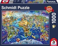 SCHMIDT SPIELE 58288, SCHMIDT SPIELE 58288 Entdecke unsere Welt