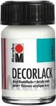 MARABU 113039070, Marabu 113039070 Marabu Decorlack Acryl Wei&szlig; 070, 15 ml,