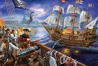 SCHMIDT SPIELE 56252, SCHMIDT SPIELE 56252 Abenteuer mit den Piraten, 150 Teile