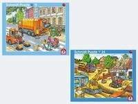 SCHMIDT SPIELE 56791, SCHMIDT SPIELE 56791 Rahmenpuzzle Fahrt mit dem M&uuml;llauto 16