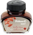 PELIKAN 311902, PELIKAN 311902 Pelikan Tinte 4001, Brillant-Braun, 30 ml im Glas,
