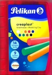 PELIKAN 622670, Pelikan 622670 Creaplast Kinderknete transparent rot,...