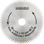 PROXXON 4528014, PROXXON 4528014 Kreiss&auml;geblatt "Super-Cut", 58 mm (80 Z&auml;hne)