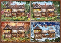 SCHMIDT SPIELE 58345, SCHMIDT SPIELE 58345 Jahreszeiten Haus