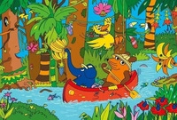 SCHMIDT SPIELE 56313, SCHMIDT SPIELE 56313 Im Dschungel, 100 Teile