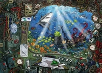 RAVENSBURGER 19953, RAVENSBURGER 19953 Puzzle EXIT Im U-Boot