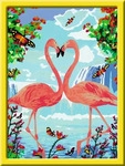 RAVENSBURGER 28901, RAVENSBURGER 28901 Flamingo Love
