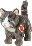 HERMANN TEDDY 91822, HERMANN TEDDY 91822 Katze stehend grau 20 cm