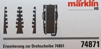 M&Auml;RKLIN 74871, M&Auml;RKLIN 74871 H0 Erweiterung zur Drehscheibe 74861