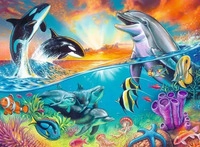 RAVENSBURGER 12900, RAVENSBURGER 12900 Ravensburger Kinderpuzzle - Ozeanbewohner